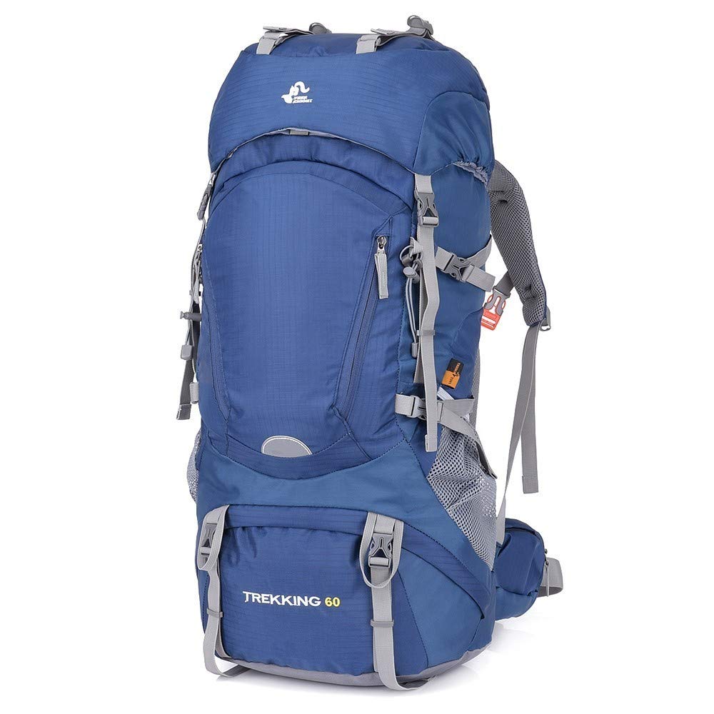 KANBUN 50L & 60L Wasserdichter Wanderrucksack Outdoor Trekking Camping Tasche Jagd Bergrucksäcke Regenschutz Rucksack Doppelter Komfort