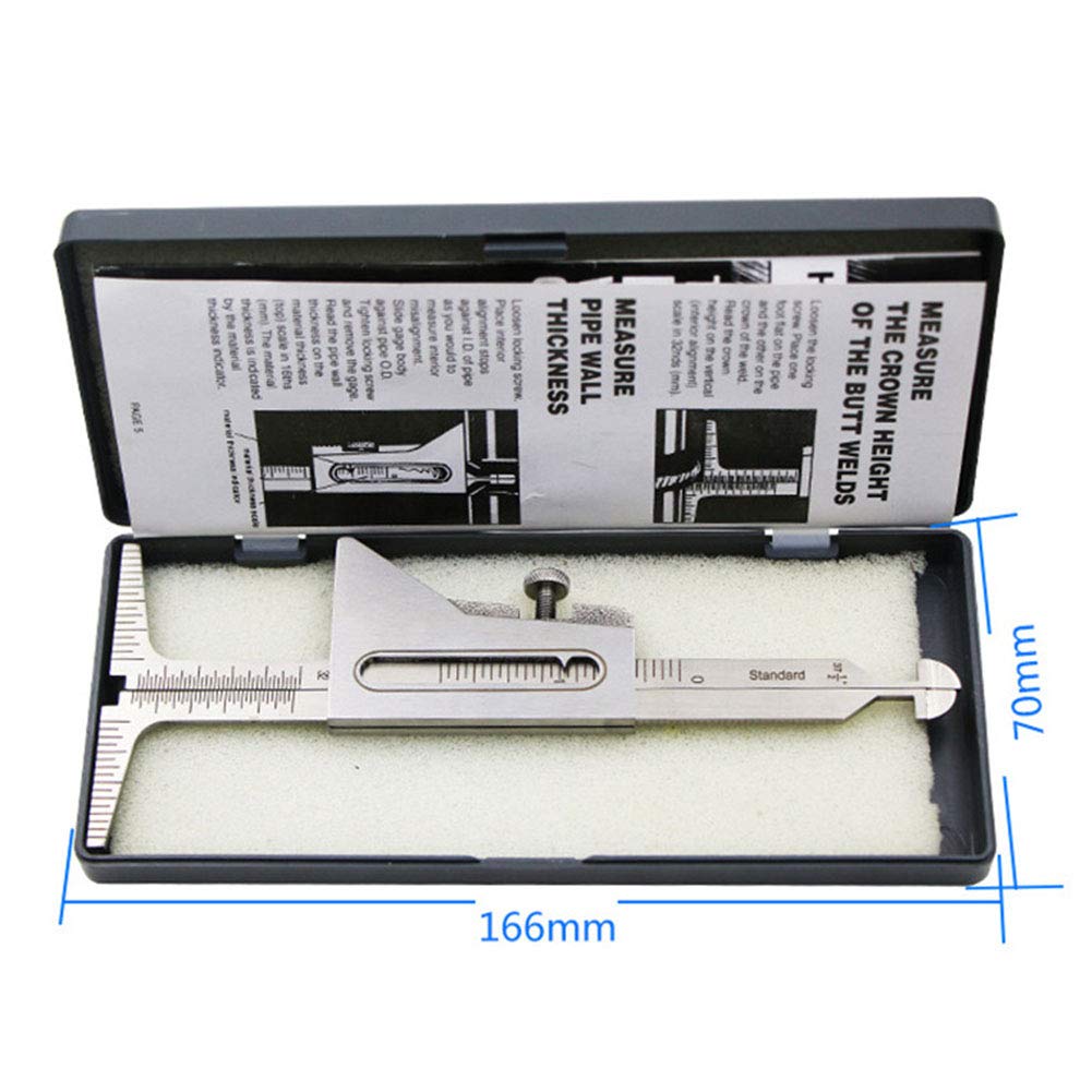 Holdwin Stainless Steel Weld Seam Weld Inspection Ruler Weld Bevel ...