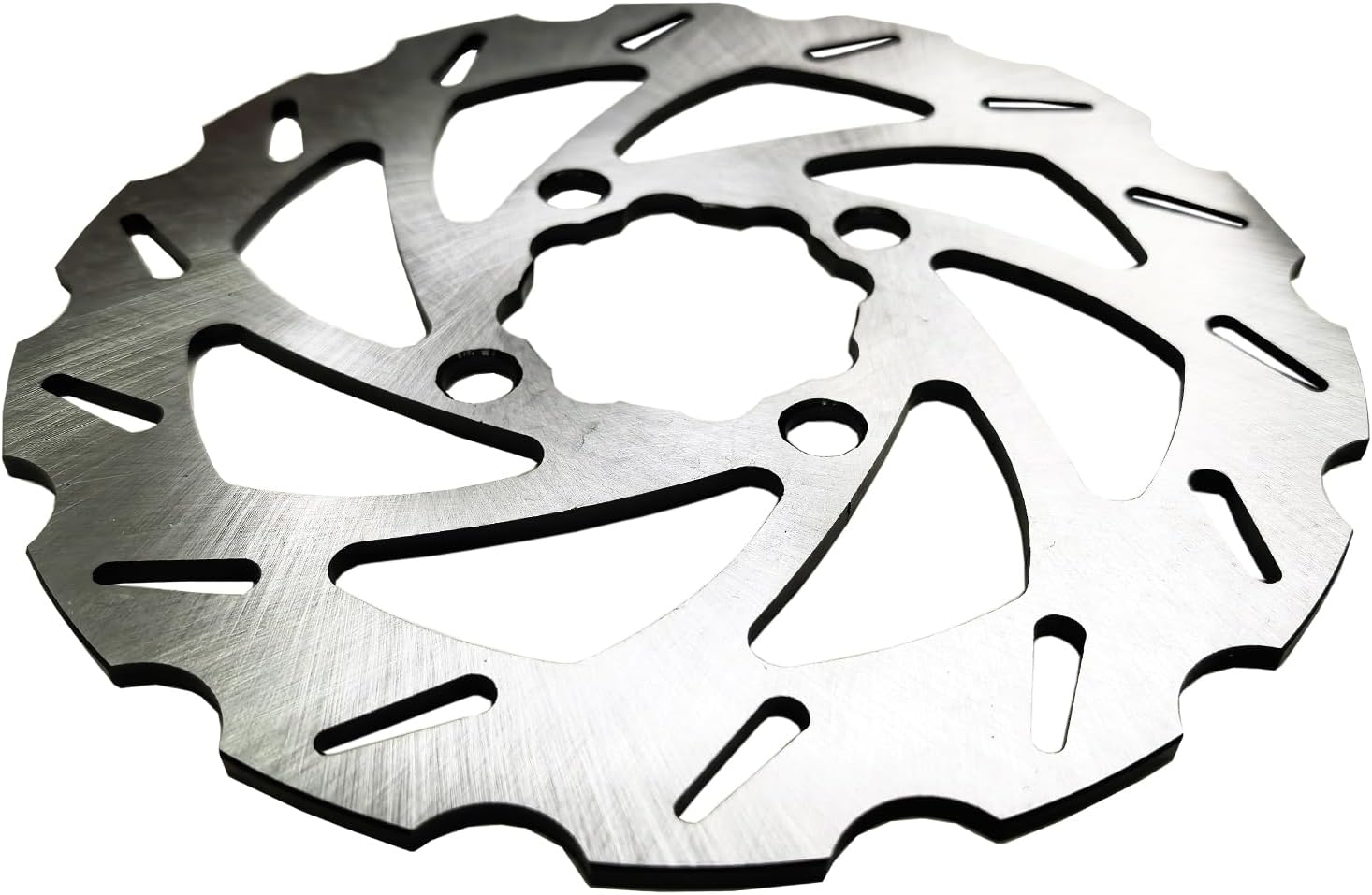 Rear Brake Disc Rotor 220MM Compatible with Yamaha ATV Wolverine 350 1995-2005 Banshee 350 1987-2006 Raptor 660R 2001-2005 Blaster 200 1988-2006 Warrior 350 1988-1989 Repl.# 2XJ-25831-50-00