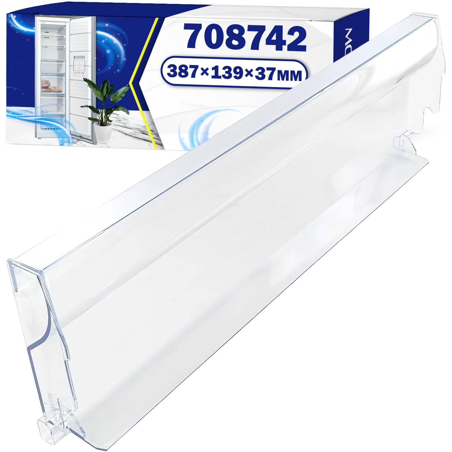 Tapa Cajon Congelador 387x139x37mm 00708742 para Bosch - Garantía 10 Años | MONTERAL