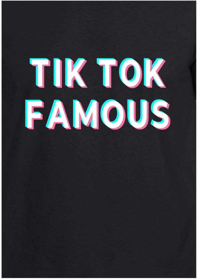 ALLNTRENDS Men's T Shirt TIK Tok Famous Cool Graphic Tshirt image 5
