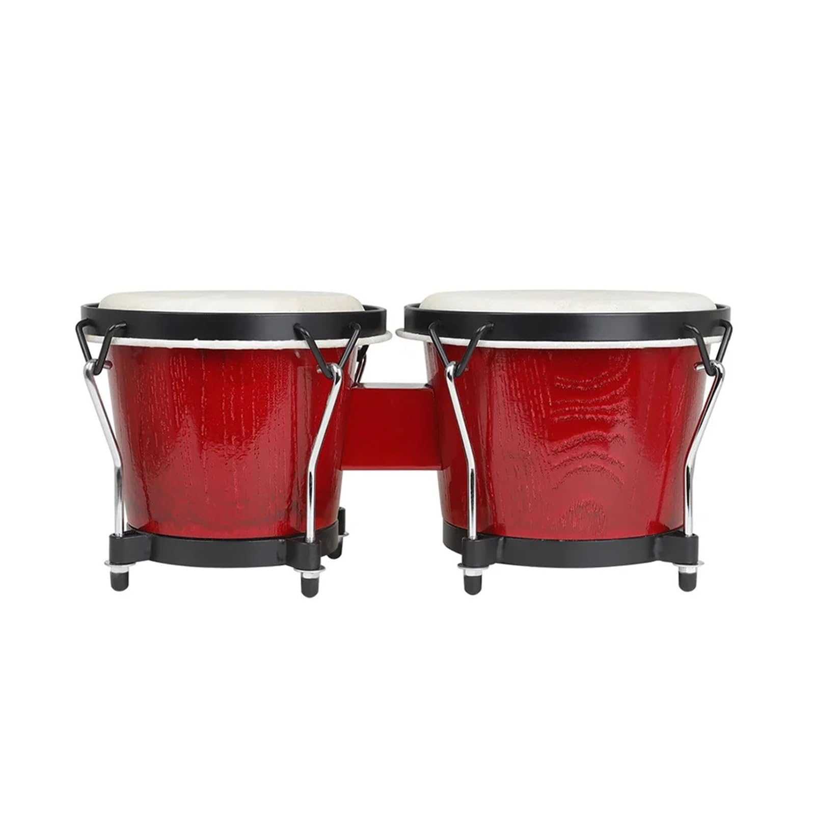 Bongos Tambor Bongo de madera, instrumento percusión sonido claro, pandereta gruesa, ritmo, música, afinación