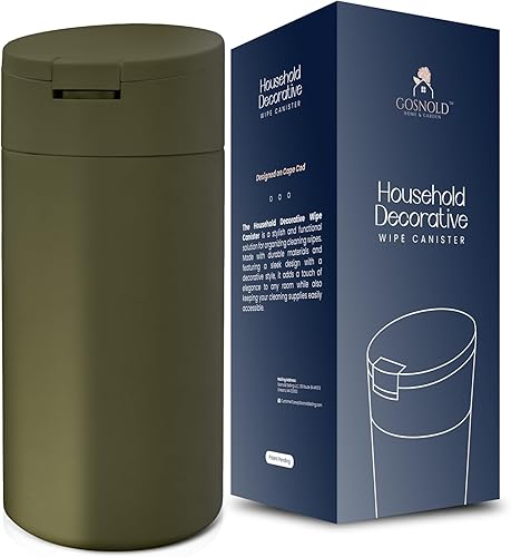 Miniatura 7 de Recipiente decorativo de almacenamiento de toallitas dispensador de toallitas recargable para cocina, baño, aula, oficina. Tapa antideslizante con