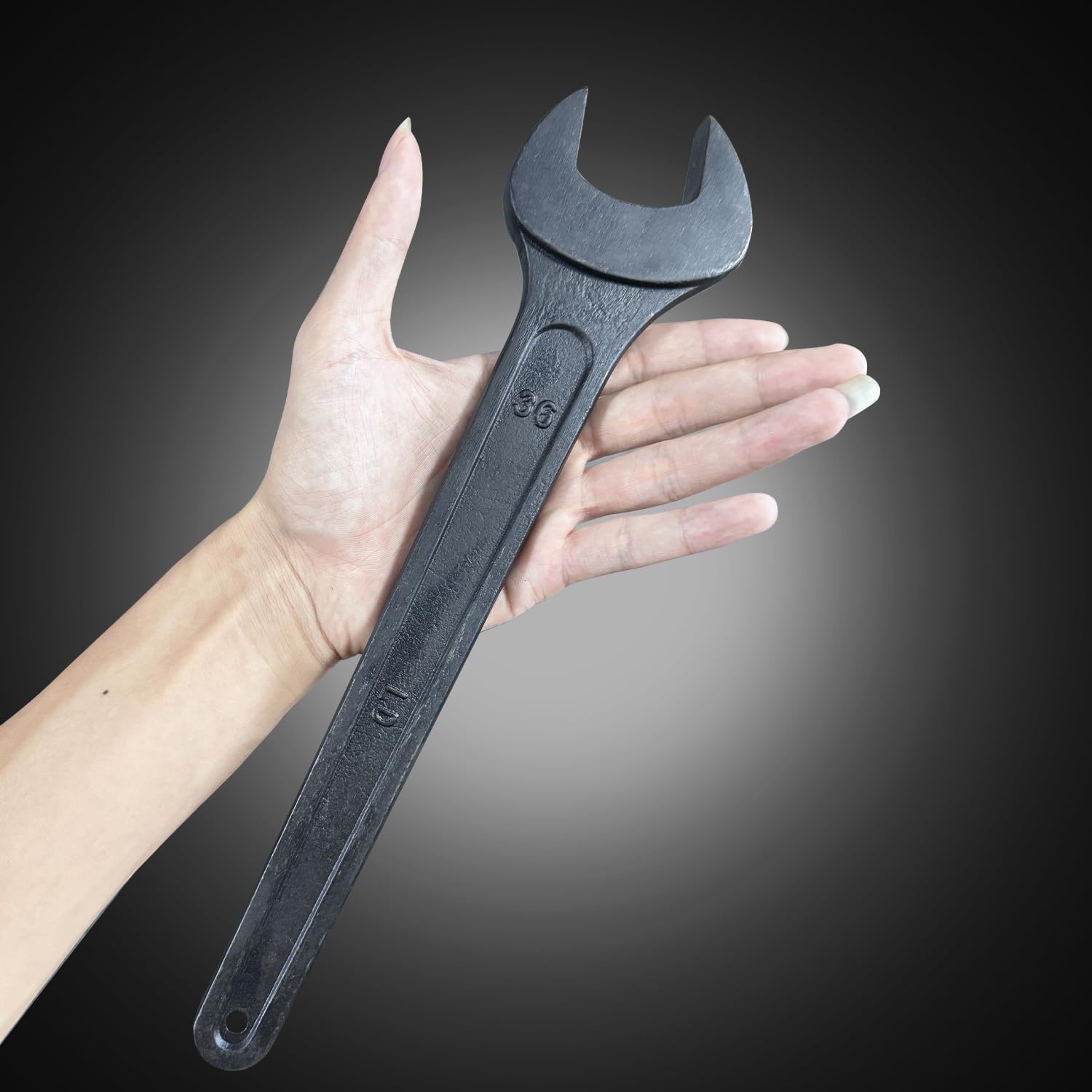 Aopin 36mm Open End Striking Wrench, Rear Axle Torque Wrench, High-Strength Steel Single-Ended Wrench Hand Tool,1 Pcs…