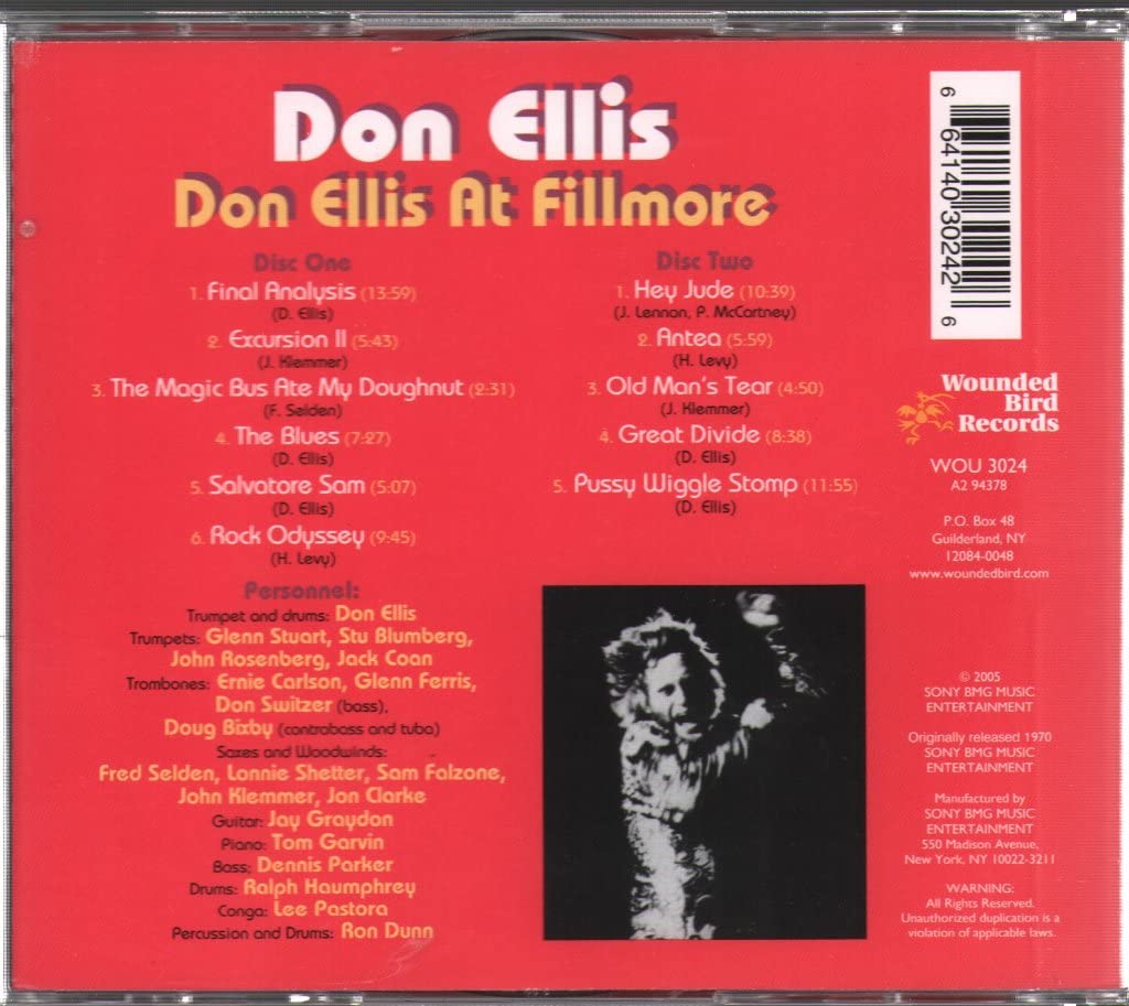 Don Ellis at Fillmore