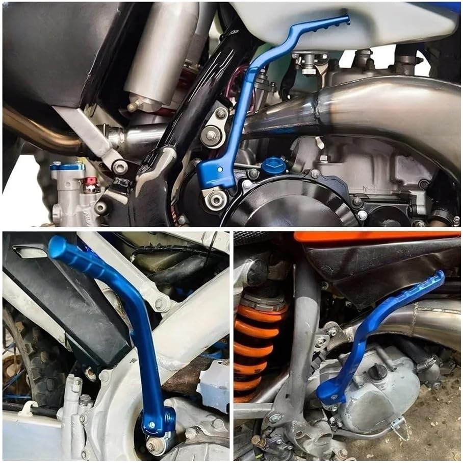 Motorcycle Start Lever Motorcycle Forged Kick Starter Lever Pedal for YZ WR 125 YZ250 250X 250F 250FX 450F 450FX YZF 1986-2023 Dirt Bike