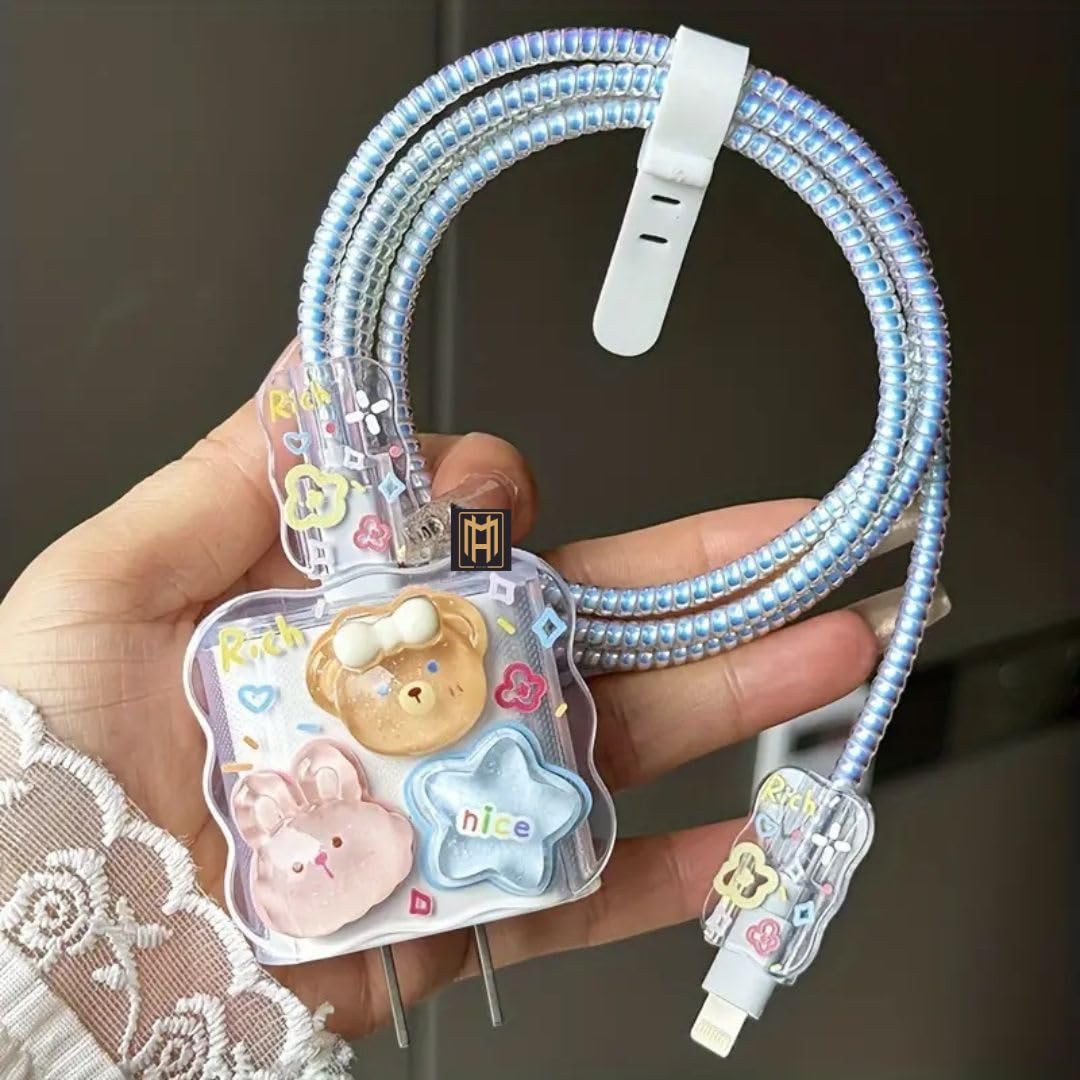 MAGICHUB Compatible for Samsung 25W Charger Case Cover, Funny Cartoon Character, Cable Protector with 3D Cute Pattern 360 Degree Full Protection Cover 4 in 1 Multicolor (B0D96TGPMZ) Amazon Price History, Amazon Price Tracker