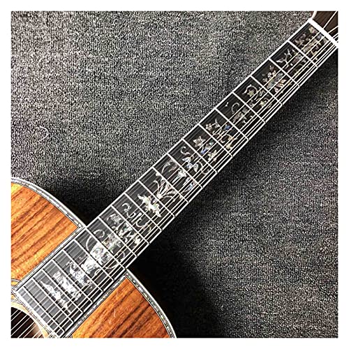 Wjcrypd Custom 12 Strings Left Handed Wood Acoustic Electric Guitar With Double S1 Pickup Electronic Suitable For Players At All Stages. Surongl (Color : Guitar, Size : 41 Inches) #TOP3