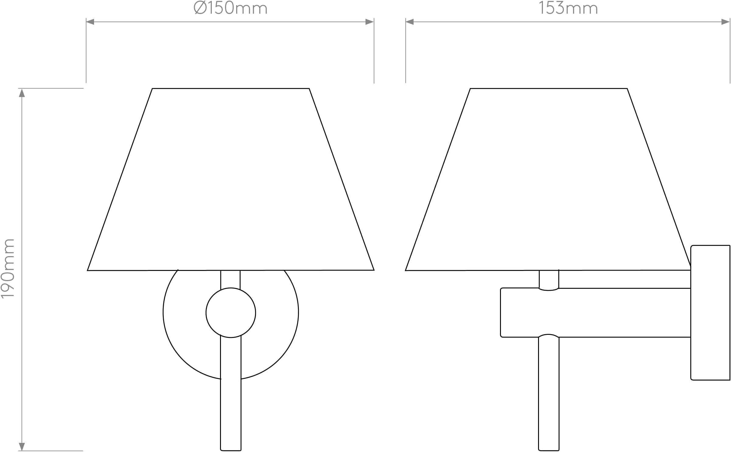 Astro Bathroom Wall Light, Metal, G9, 40 W, Polished Chrome