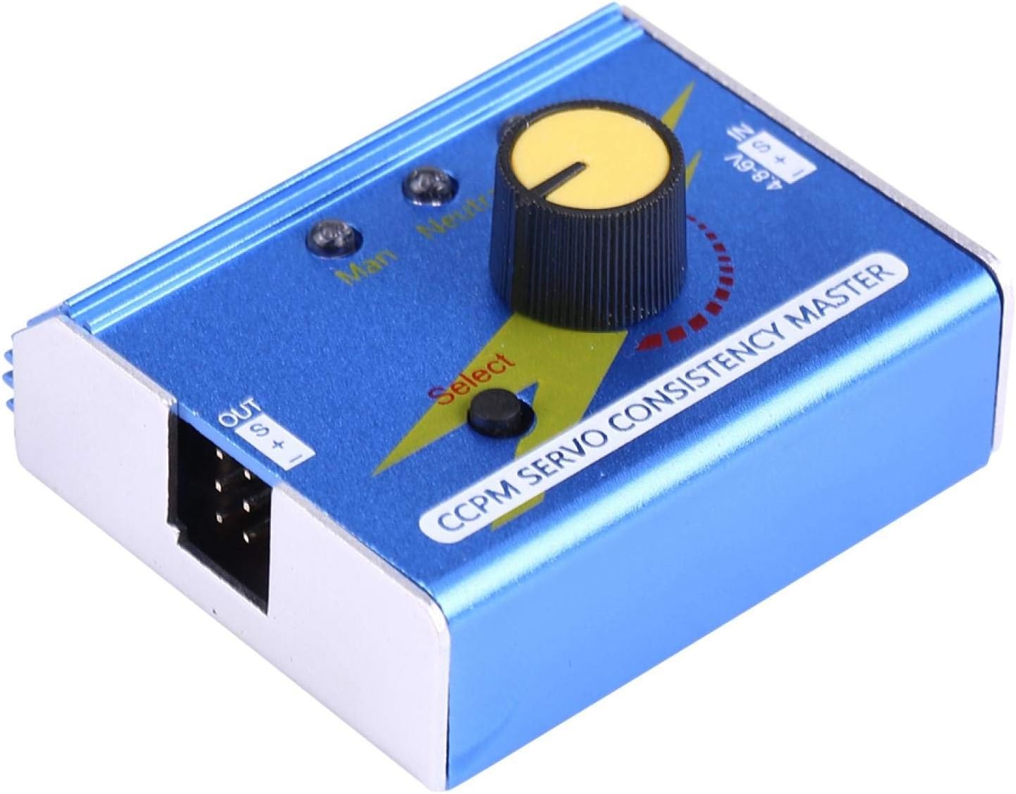 Alomejor Digital Servo Tester ESC Consistency Tester Speed Controller for RC Helicopter Airplane Car Motor Throttle Display