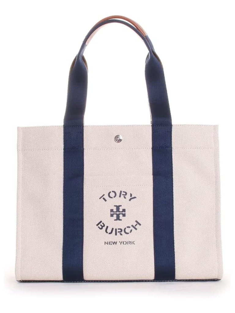 Gray Tory Burch Tory Tote