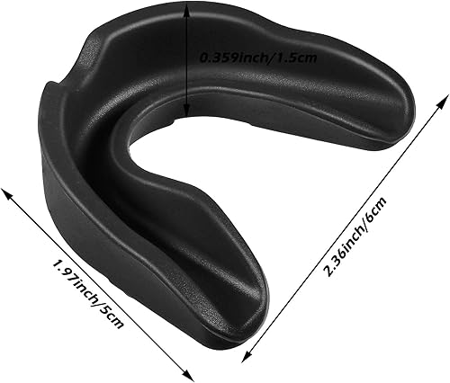 Miniatura 2 de Frienda - 50 protectores bucales para fútbol, a granel, juvenil, para fútbol, deportivo, protector bucal atlético, protector bucal de encías,