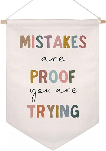 Miniatura 61 de Classroom Wall Hanging Banner Poster Therapy Office Decor Calm Down Corner School Counselor Mental Health Growth Mindset Poster Anxiety Educational