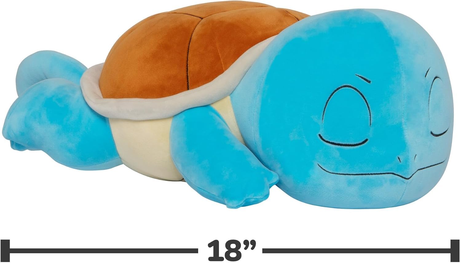 Pokemon Sleeping Plush - 18-Inch Premium Plush in Sleeping Pose: Squirtle