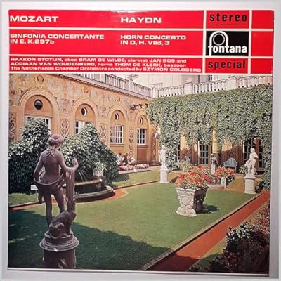 Mozart; Sinfonia Concertante in E, K.297b, Haydn; Horn Concerto in D, H. Vlld, 3