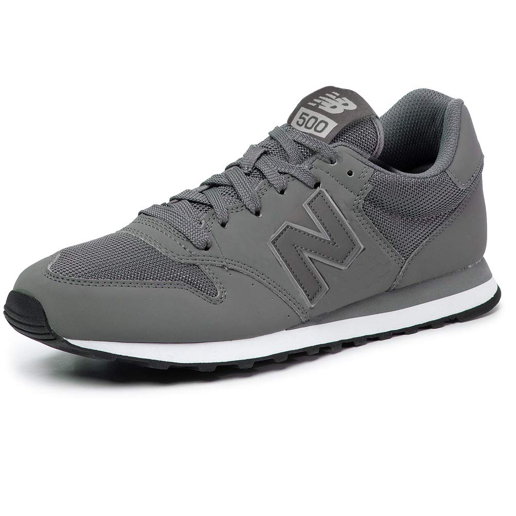 New Balance Men's Low-Top Trainers, Grey Grey TSA, 45