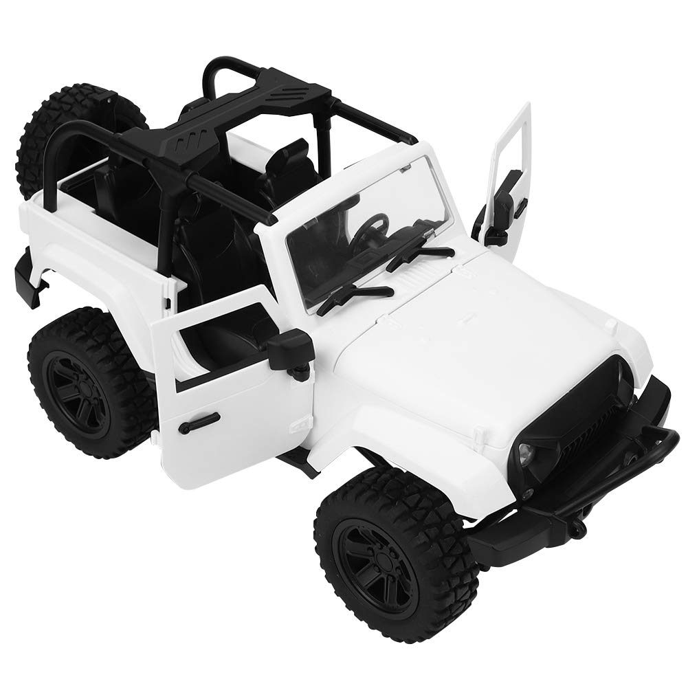 Veicolo Telecomandato a Ruote Motrici Giocattolo per Auto RC 1/14 per Bambini Plastica Bianco/arancione 35 X 15,5 X 16,5 Cm (Configurazione standard)