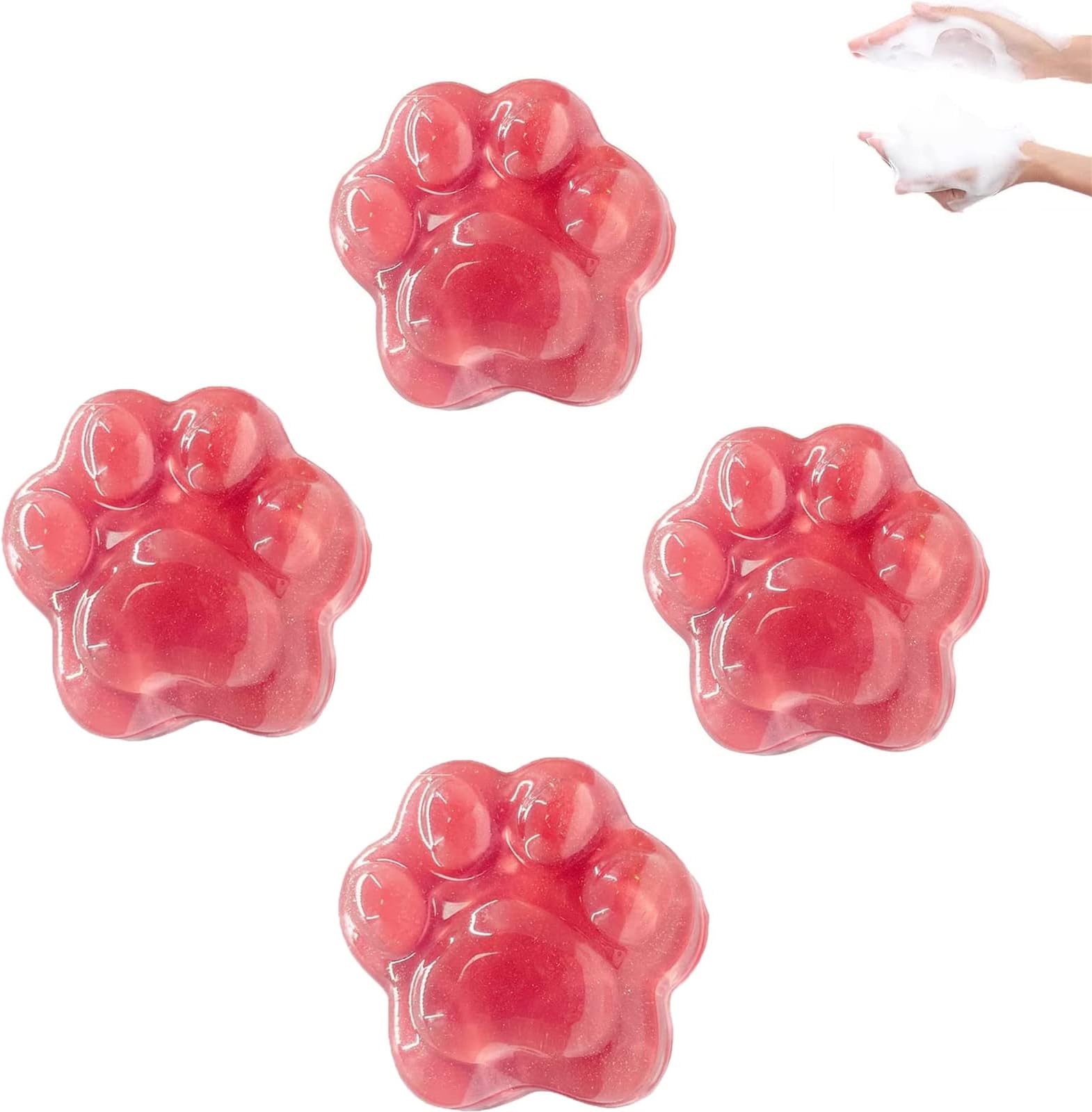โ Beatyshape Herbal Detoxing AntiCellulite Jelly Soap, Anti Cellulite Firming Soap, Beauty Shape Jelly Soap, Get in Shape in 4-6 Weeks (4pcs)