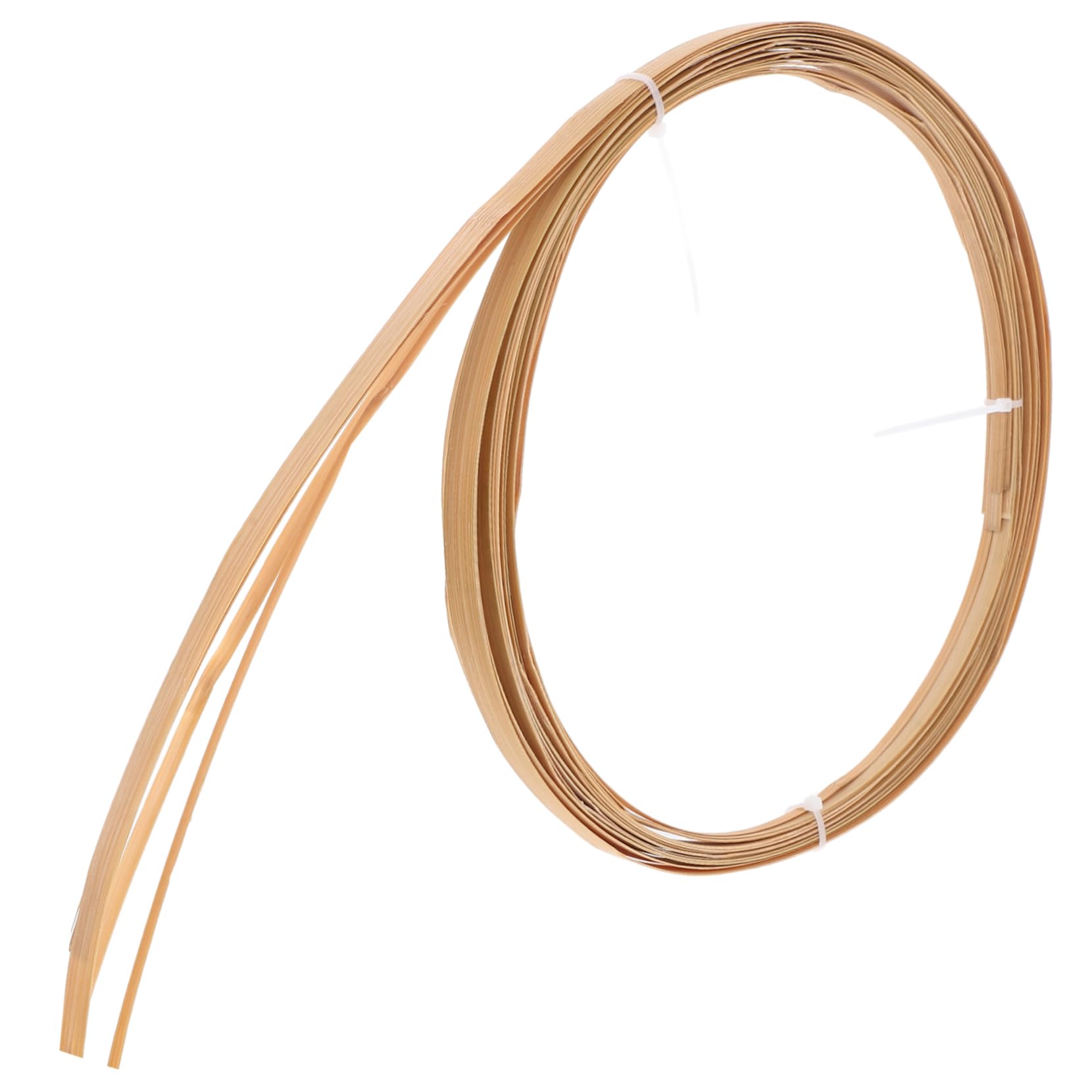 Veemoon 4 Rolls Rattan Repair Kit Strips for Furniture Basket Weaving Flexible and Sturdy Chair Cane Material Ample Supply for Home Crafting