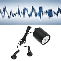 Vista 3 de Amplificador de sonido, micrófono mejorado, dispositivo de escucha de oído de audio, amplificador a través de la puerta de pared, herramienta de voz