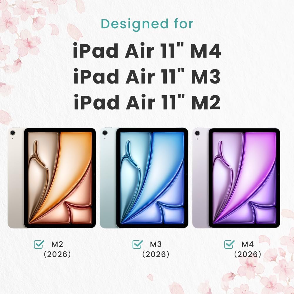 BELLEMOND | 2 Pack Kent Paper Screen Protector for iPad Air 11” (M4 2026 / M3 2025 / M2 2024) | Smooth Kent Surface PET Film, Reduced Pencil Tip Wear for Sketching & Notes | Designed & Manufactured in Japan