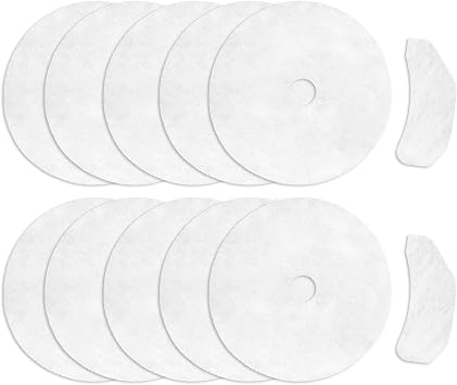 Panda 12 Pack Universal Clothes Dryer Exhaust Filter Set Replacement for Panda/Magic Chef/Sonya/Avant
