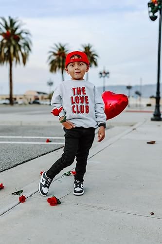 Miniatura 5 de Holland Ave The Love Club Traje de San Valentín para bebé niño Camisa para el día de San Valentín para niños y niñas Traje para el día de San