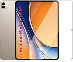 COVER CAPITAL Tablet Tempered Glass Guard For Realme Pad 3 5G 11.6 Inch -Pack Of 1