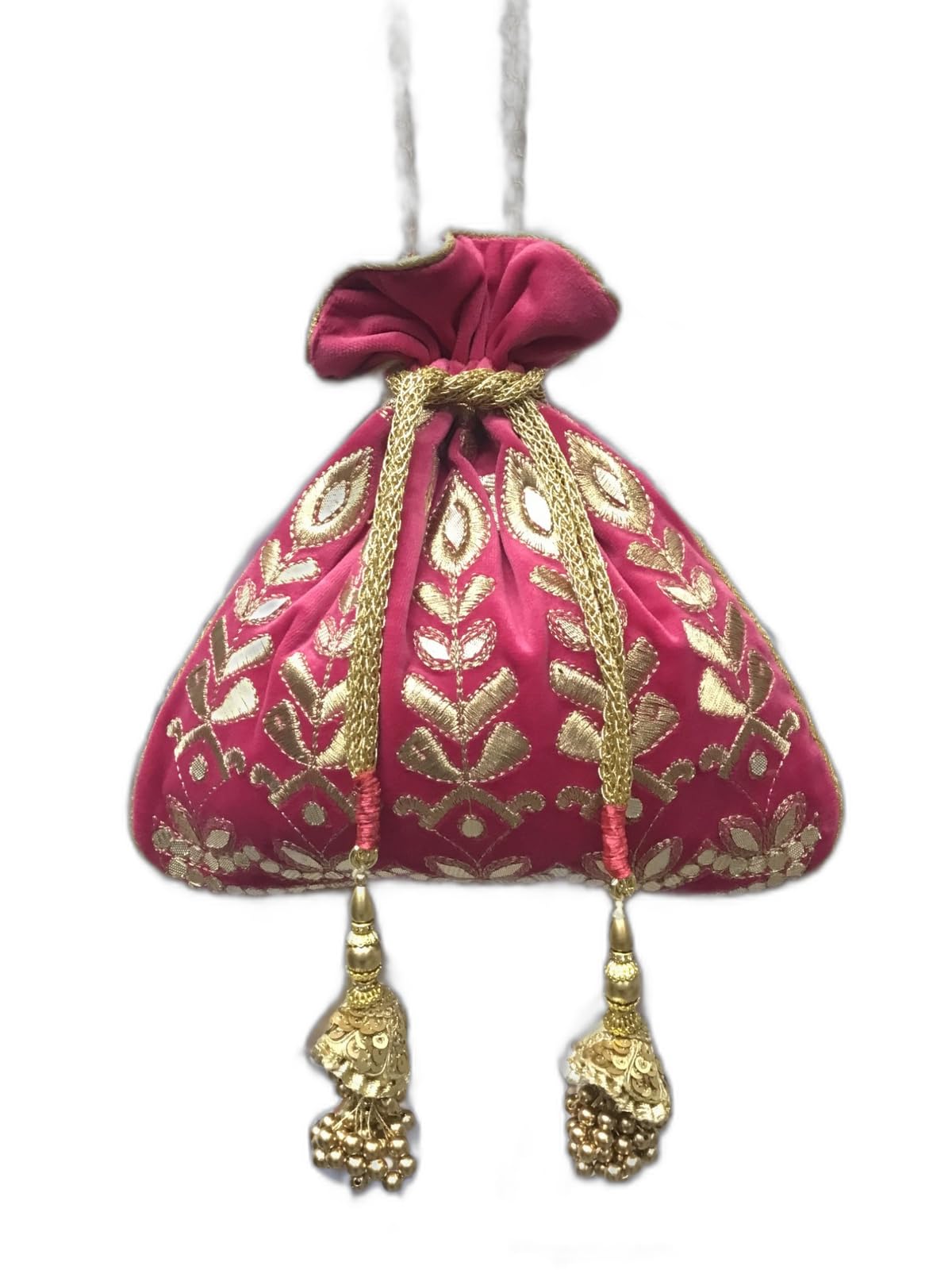 adorn haus Zarminah Goldleaf Potli-picture-51