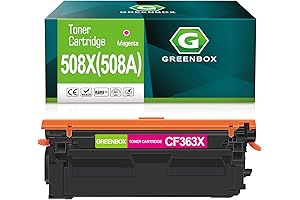 GREENBOX Compatible 508X Magenta High-Yield Toner Cartridge Replacement for HP