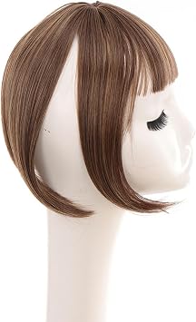Hair Topper for Women, Bangs Thinning 10" Women Synthetic Hair Ombre 106