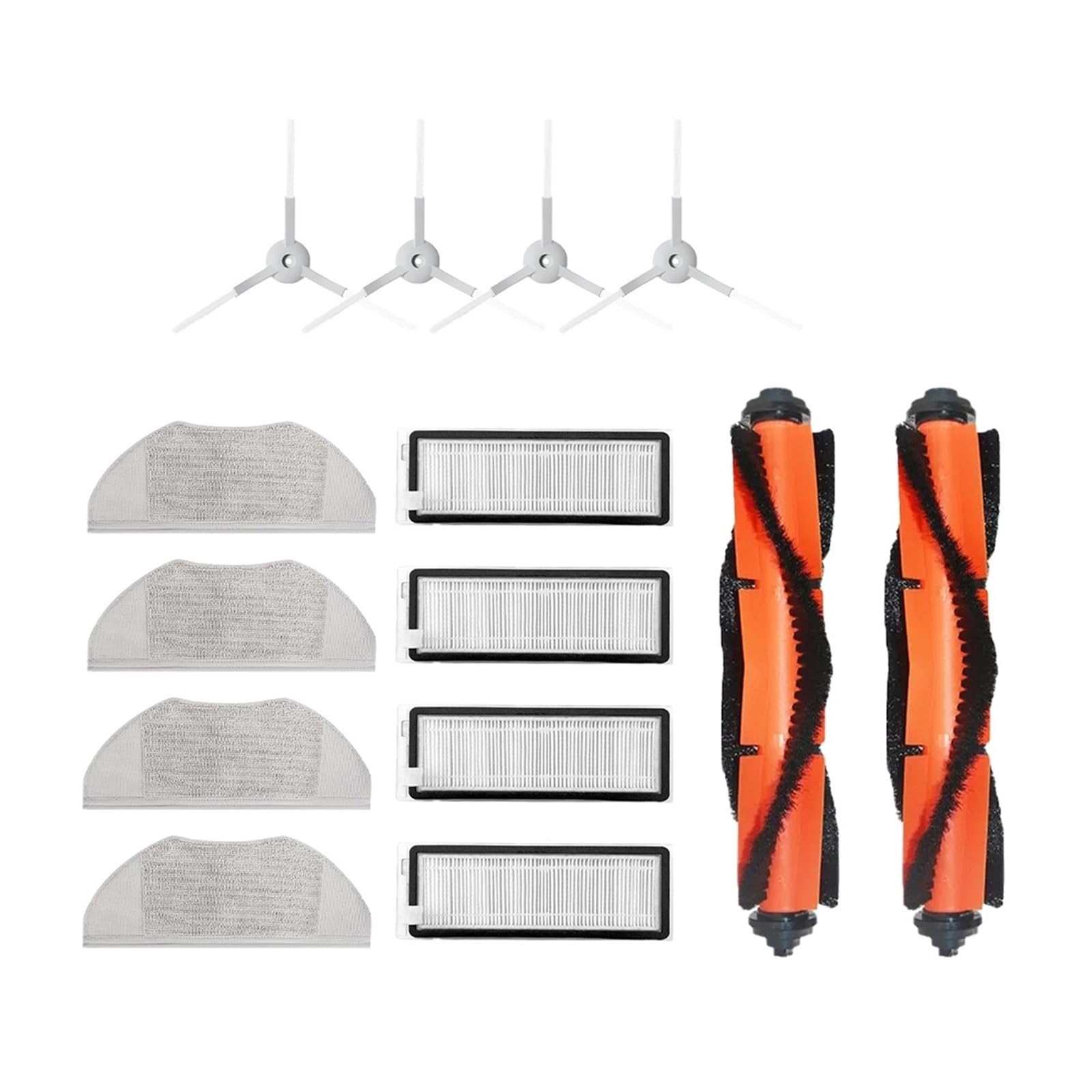 Main Side Brushes HEPA Filter Mop Tank Box Compatible For Mijia G1 MJSTG1