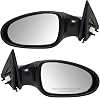 Driver and Passenger Power Side View Mirrors with Smooth Covers Compatible with 02-04 Altima 963023Z020 963013Z020