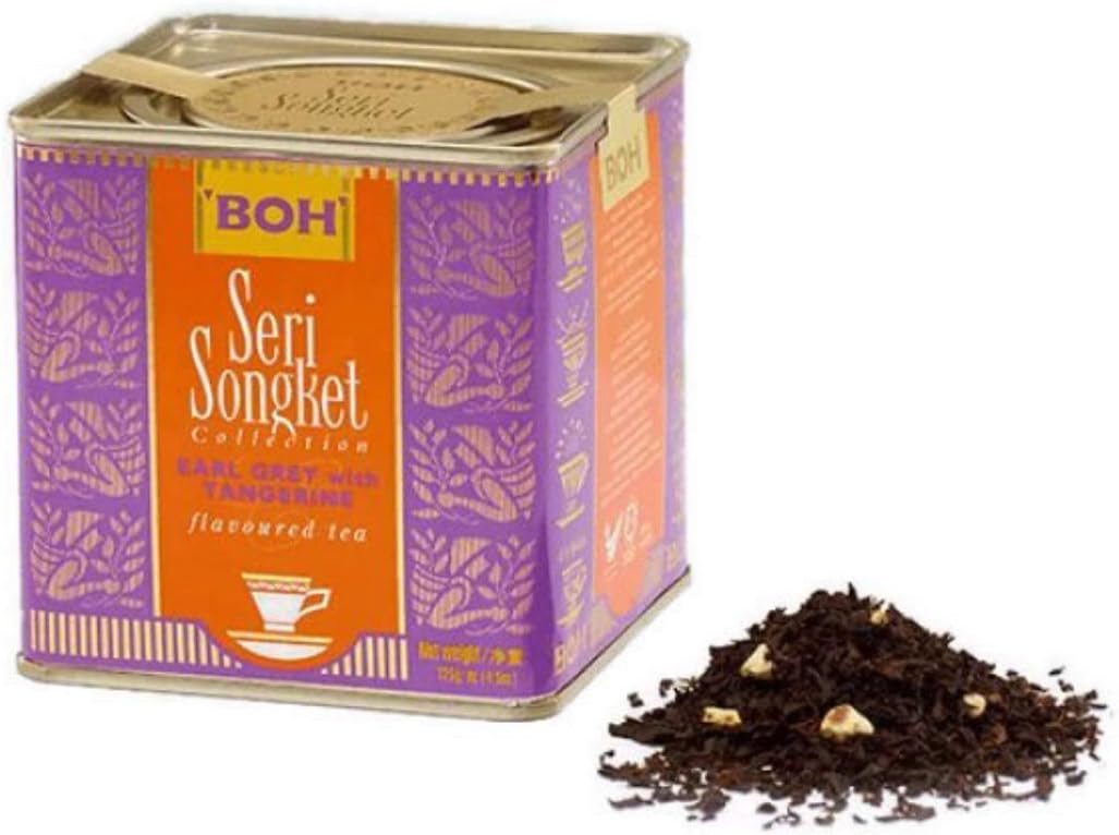 BOH Earl Grey & Tangerine Tea, 125 g tea leaves