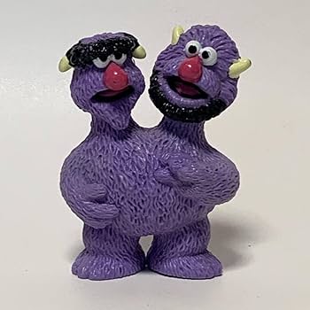 ヴィンテージ セサミ ツーヘッドモンスター ジムヘンソン フィギュア アメトイ Amazon | Vintage TYCO セサミストリート ツーヘッドモンスター