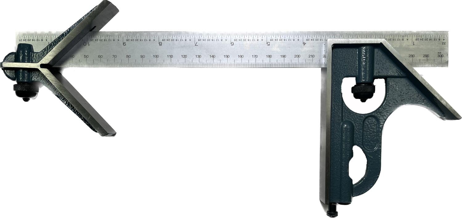 HHIP 4901-0003 4 Piece Combination Square Set (12" Blade)