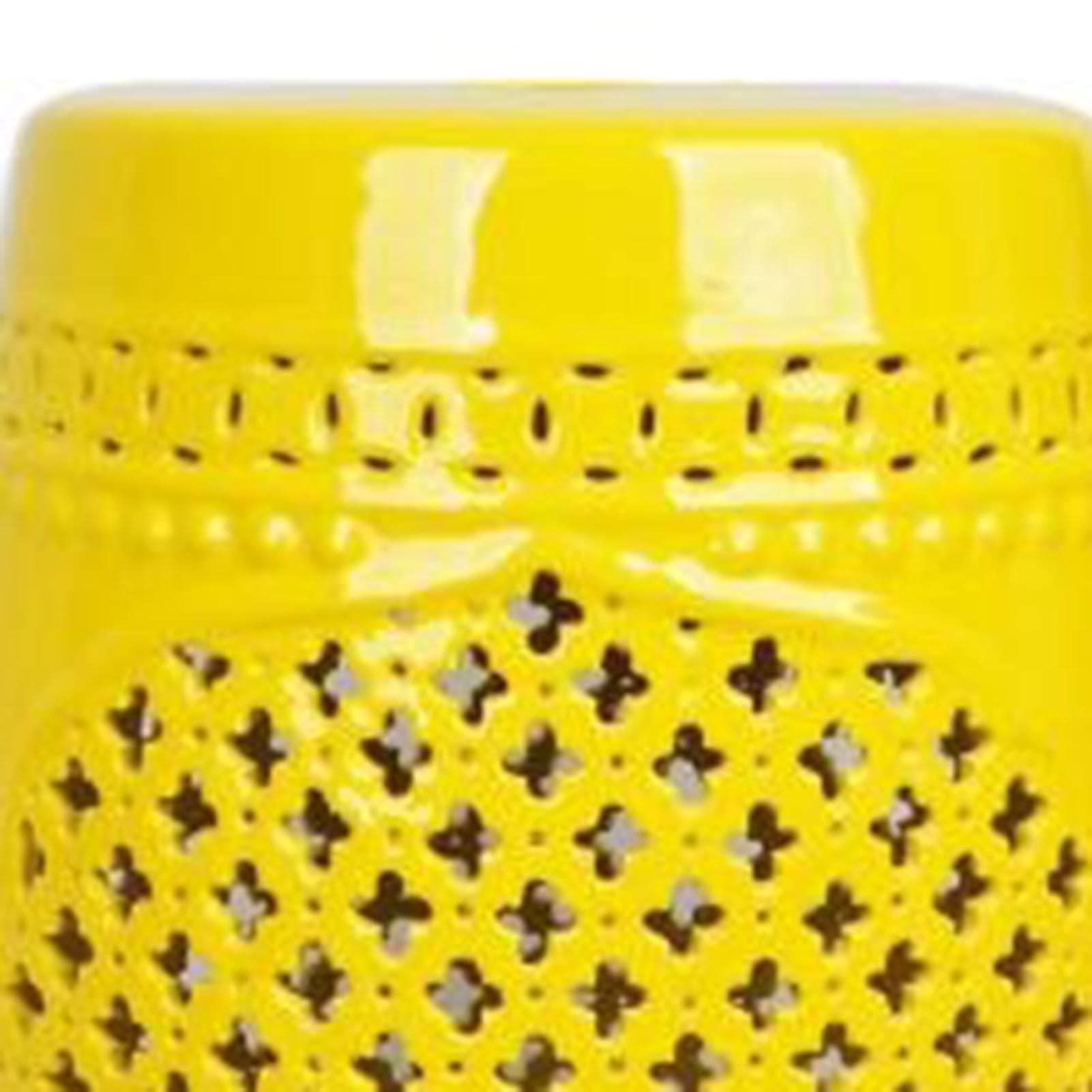 taburete de exterior, Taburete de tambor de estilo chino, taburete de cerámica de estilo americano nuevo, taburete redondo y taburete de ajuste suave, taburete de porcelana con trébol de cuatro hojas