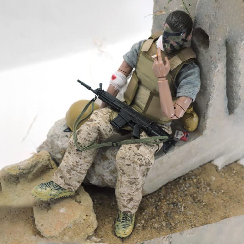 Amazon.co.jp: Lllunimon 1/6陸軍兵士アクションフィギュアプレイ