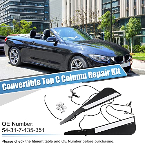 X AUTOHAUX Cabrio Verdeck C Column Reparatursatz Ersatz 54-31-7-135-351