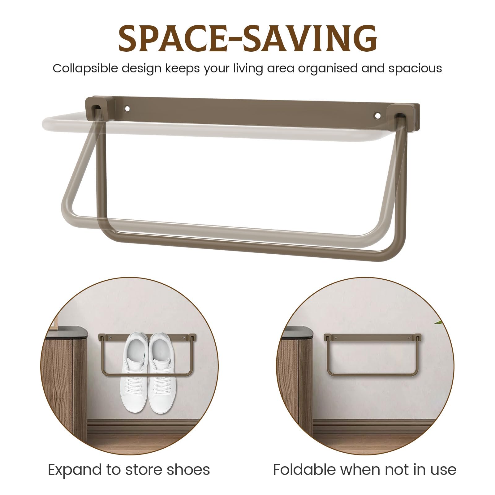 Shoe Rack For Rv Hanging Shoe Rack Wall Mount RV Shoe Rack 4 Pack, Shoe Organizer For RV ...