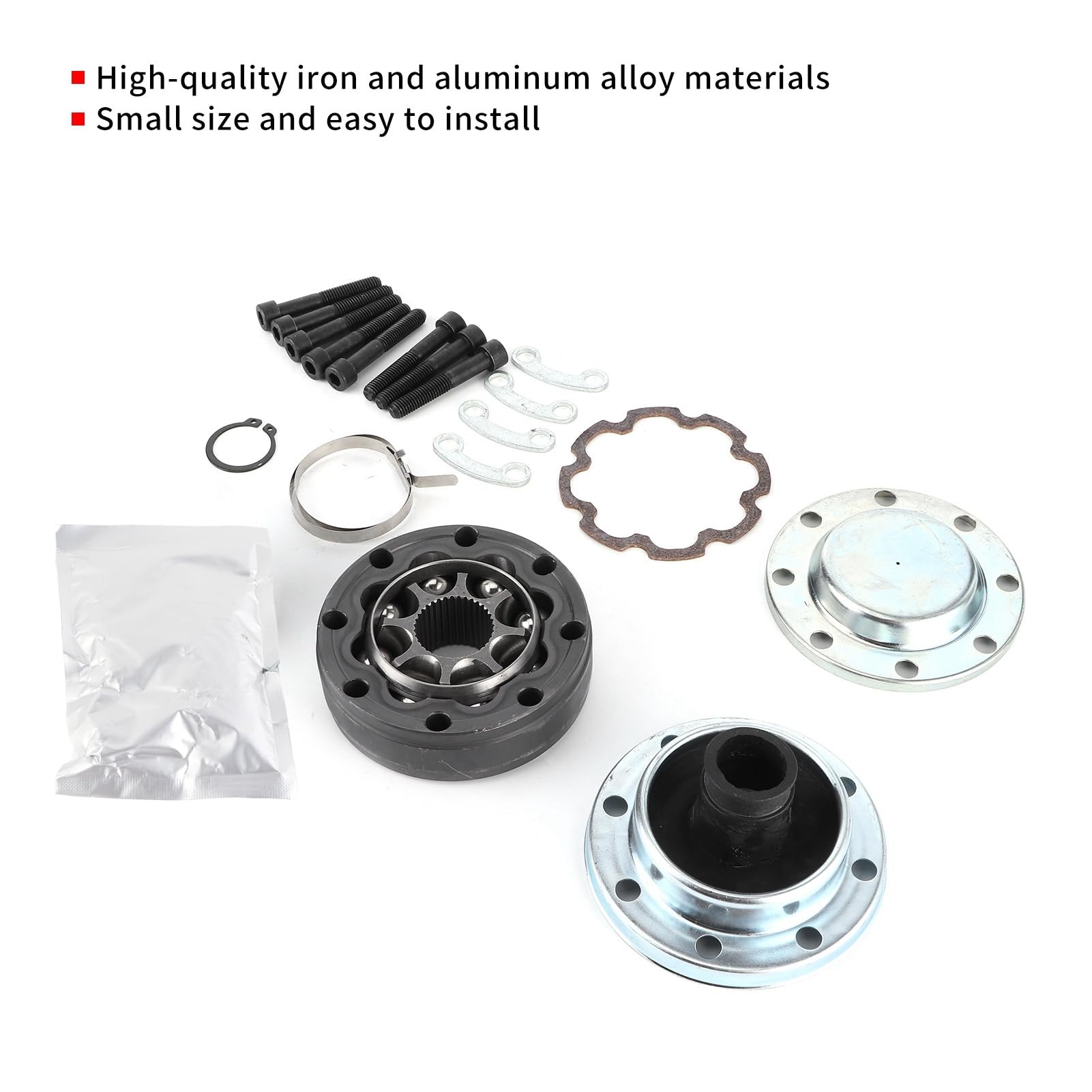 932-306 68022107AC 68022105AC Kit giunto omocinetico albero di trasmissione Testa albero per JK Wrangler 2007-2018 Giunto omocinetico albero trasmissione Giunto omocinetico albero