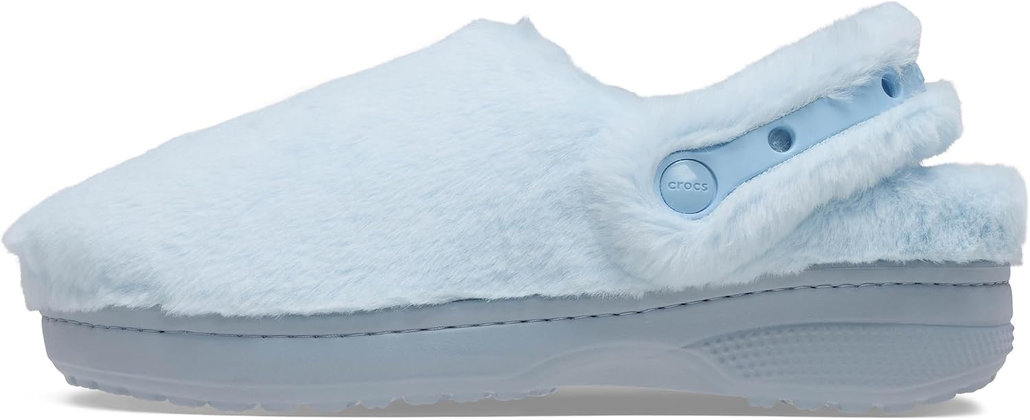 Crocs Unisex-Adult Classic Unfurgettable Lined Clogs, Fuzzy Slippers