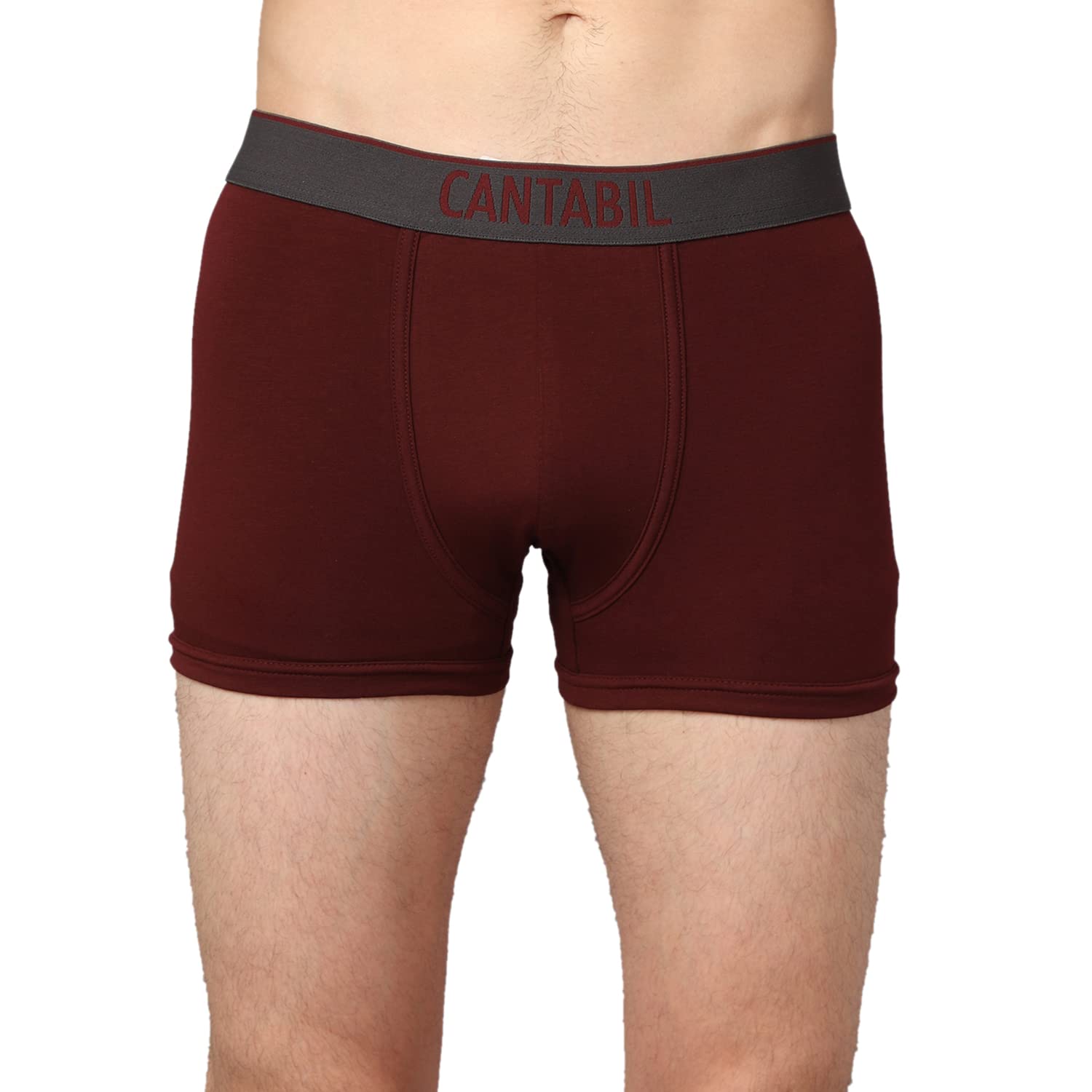cantabil Men Solid Elastane Stretch Ultrasoft Fabric Pack of 2 Brief l Bried for Men (P_MBRF00015_Anthra)-picture-26