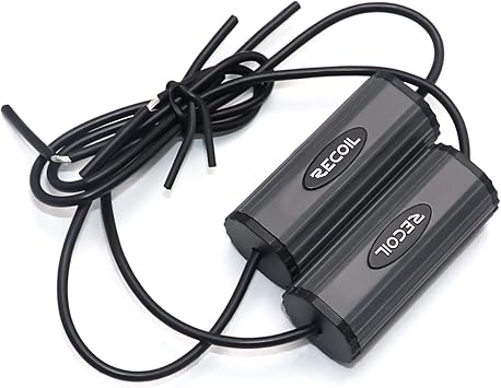 RECOIL BB-T Bass Blocks Designed to Protect Car Audio Tweeters | Eliminate Frequencies 0-5.6kHz at 4Ohms Pair