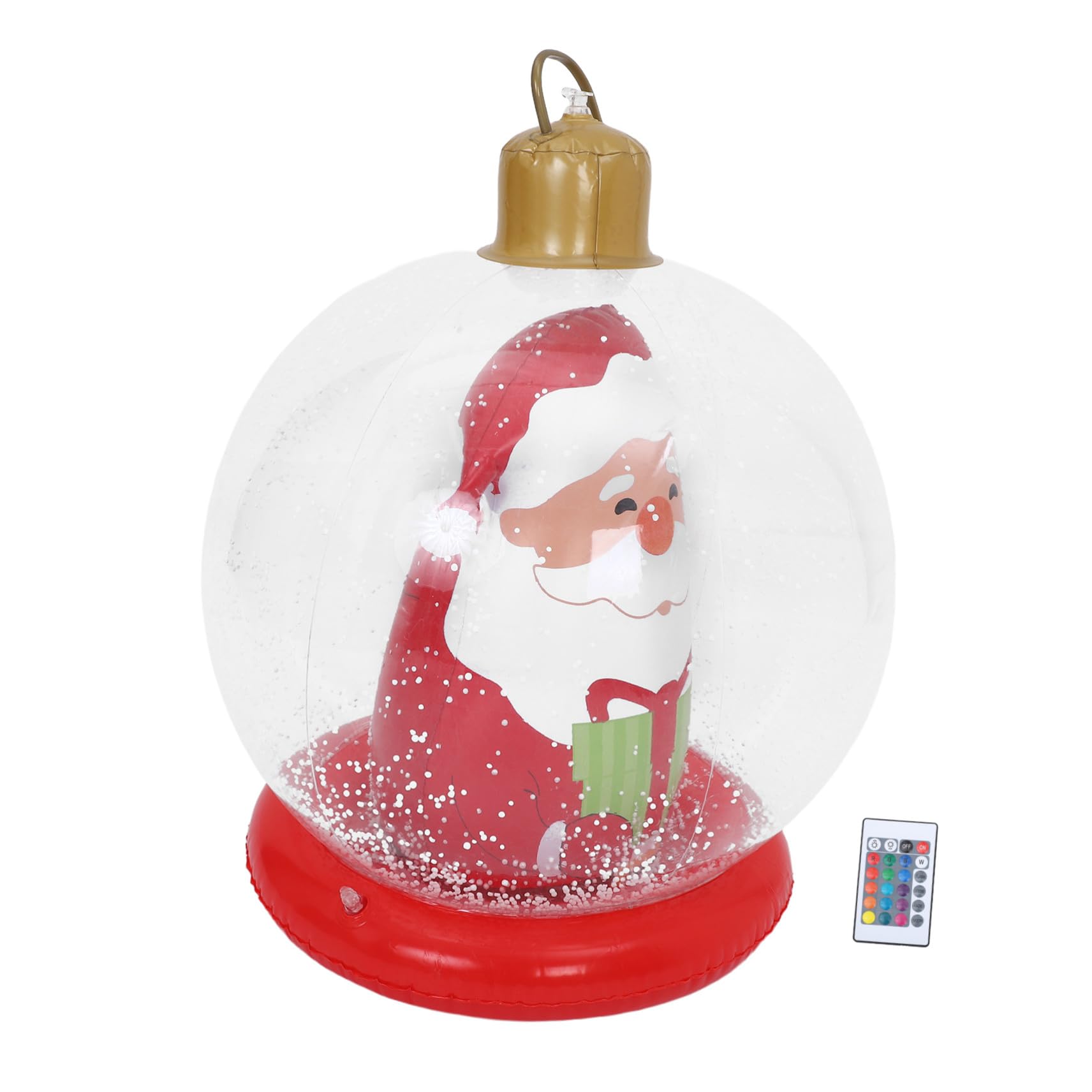 Boule de Noël Gonflable Lumineuse LED Extérieure Décoration Jardin Fête Grand Format
