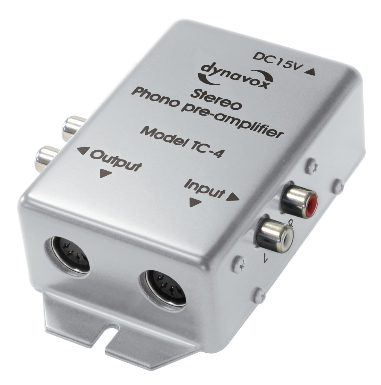 Dynavox TC-4 Phonovorverstärker silber