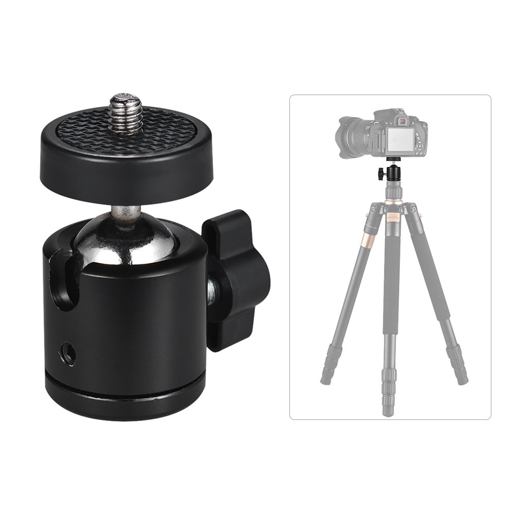 Andoer Kogelkop statiefkop 180° draaibaar mini kogelkop adapter schoenbevestiging voor flitslicht warm 1/4 inch schroef met sleutel voor DSLR-camera microfoon monitor LED video monitor monitor monitor Andoer Kogelkop statiefkop 180° draaibaar mini kogelkop adapter schoenbevestiging voor flitslicht warm 1/4 inch schroef met sleutel voor DSLR-camera microfoon monitor LED video monitor monitor monitor