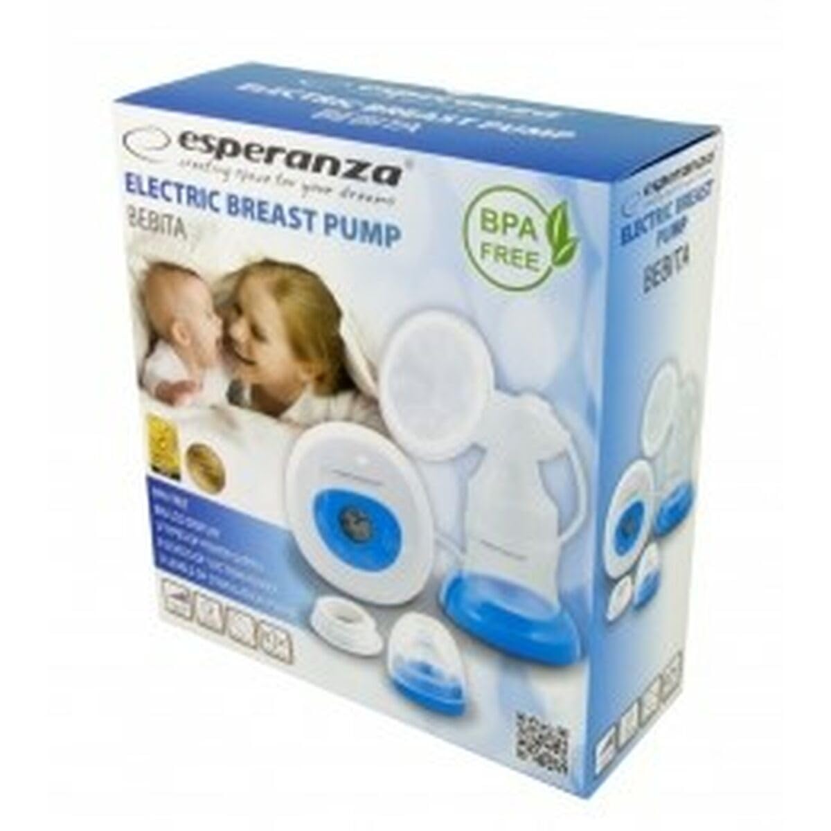 Sacaleches marca ESPERANZA. Modelo ECM001B Esperanza Electric Bebe Blue