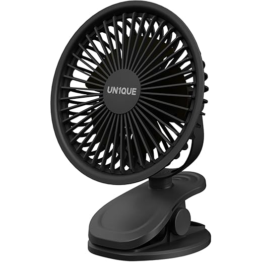 UN1QUE Mini Portable Fan Battery Operated 6 Inch Powerful US