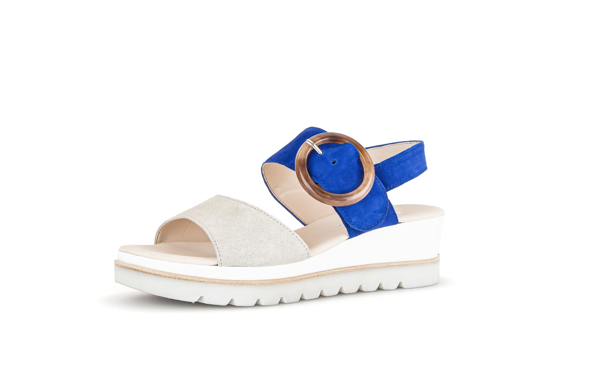 Gabor 44.645.14 - women's sandal 9 Linen Royal 12